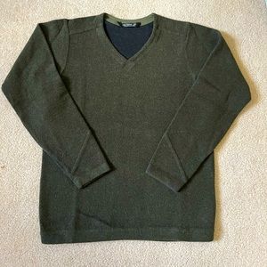 Arc’terx Donavan V-neck Sweater | Small | Green